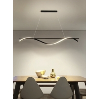 SE LED 100  ONDAS PENDANT BLACK 23W  3CCT WITH MEMORY 2 YEARS WARRANTY Α1