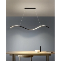 SE LED 100  ONDAS PENDANT BLACK 23W  3CCT WITH MEMORY 2 YEARS WARRANTY Α1