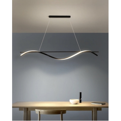 SE LED 100  ONDAS PENDANT BLACK 23W  3CCT WITH MEMORY 2 YEARS WARRANTY Α1
