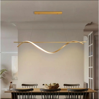 SE LED 100 ONDAS PENDANT GOLD 23W 3CCT WITH MEMORY 2 YEARS WARRANTY Α1