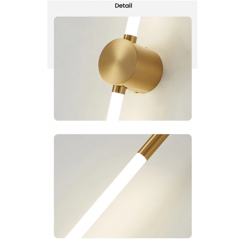 SE LED 62 REINA GOLD BRASS WALL LAMP 10W 3CCT WITH MEMORY 2 YEARS WARRANTY Ζ2 SE LED 62 REINA GOLD BRASS WALL LAMP 10W 3CCT WITH MEMORY 2 YEARS WARRANTY Ζ2