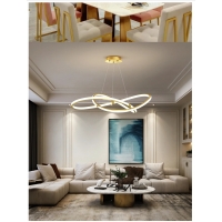 SE LED 60 ANITA PENDANT GOLD 96W  3CCT WITH MEMORY 2 YEARS WARRANTY Α2