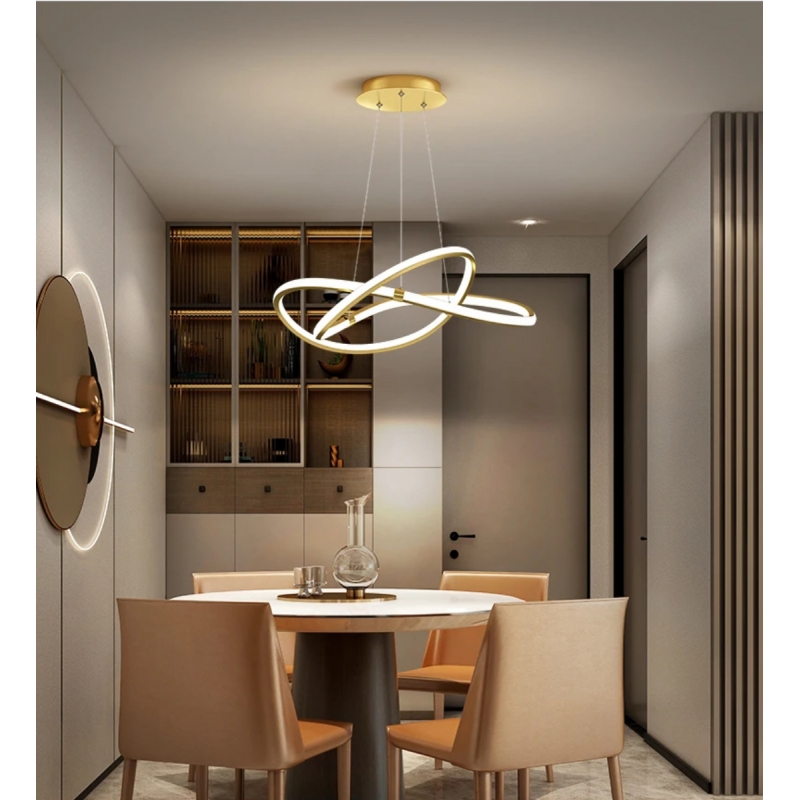 SE LED 60 ANITA PENDANT GOLD 96W  3CCT WITH MEMORY 2 YEARS WARRANTY Α2