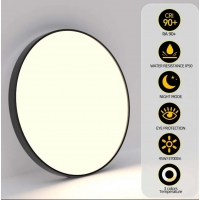 SE LED 30 RONDO BLACK CEILING 24W 3CCT WITH MEMORY 2 YEARS WARRANTY Α4