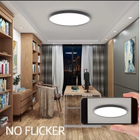 SE LED 47  RONDO BLACK CEILING 48W 3CCT WITH MEMORY 2 YEARS WARRANTY Α4