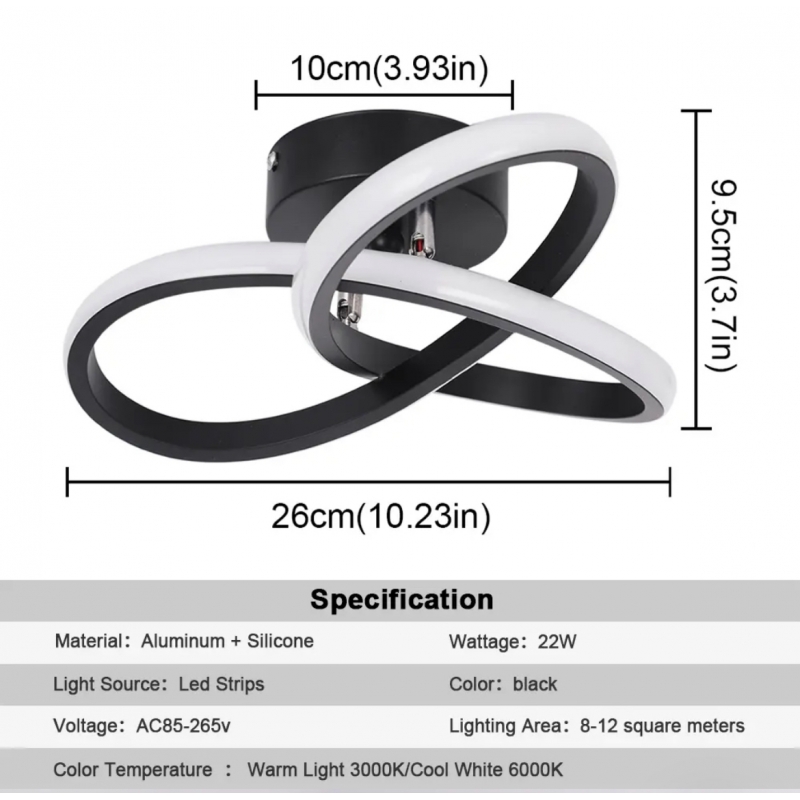 SE LED 25 SIERRA CEILING BLACK 22W 3CCT WITH MEMORY 2 YEARS WARRANTY Ζ4 SE LED 25 SIERRA CEILING BLACK 22W 3CCT WITH MEMORY 2 YEARS WARRANTY Ζ4