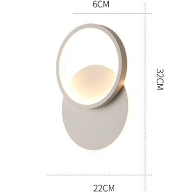 SE LED 20  ROSA WHITE WALL LAMP 12W  3CCT WITH MEMORY 2 YEARS WARRANTY