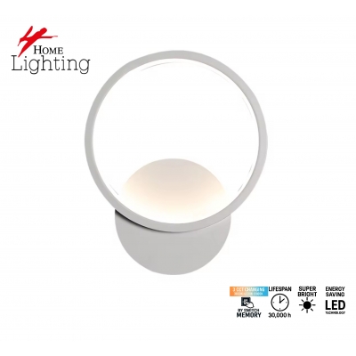 SE LED 20 ROSA WHITE WALL LAMP 12W  3CCT WITH MEMORY 2 YEARS WARRANTY
