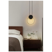 SE LED 30 RANDO BLACK PENDANT 12W  3CCT WITH MEMORY 2 YEARS WARRANTY Δ2
