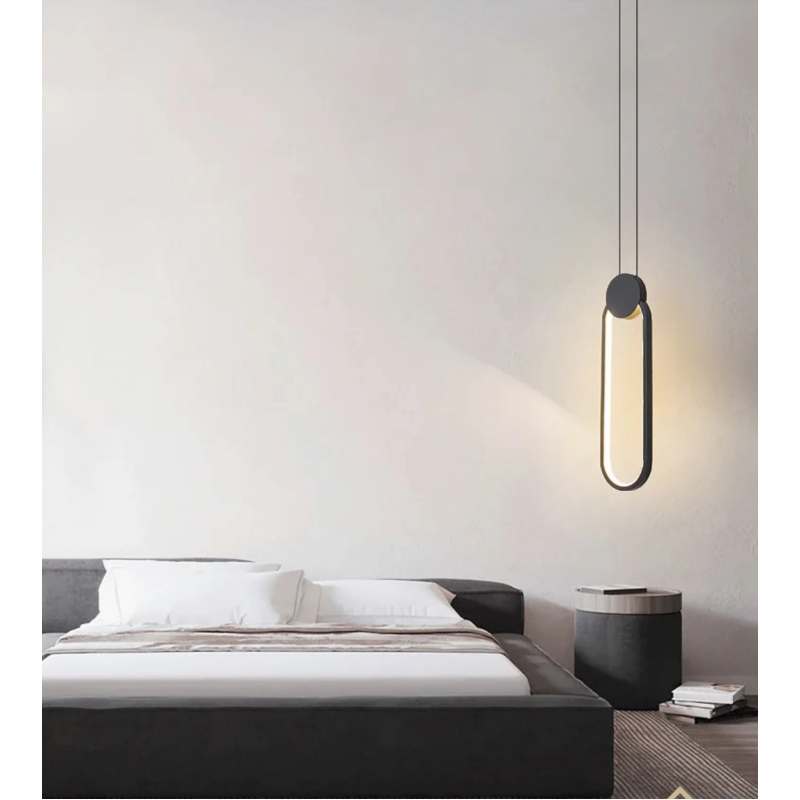 SE LED 20 ELLO BLACK PENDANT 15W 3CCT WITH MEMORY 2 YEARS WARRANTY Δ1