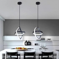 SE LED 20 VETA BLACK PENDANT 24W  3CCT WITH MEMORY 2 YEARS WARRANTY Ζ4 Δ2 Ε1