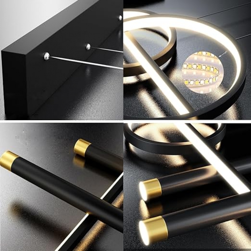 SE LED 100 AIDA BLACK PENDANT 80W  3CCT WITH MEMORY 2 YEARS WARRANTY Α1