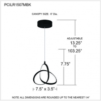 SE LED 25 MIRABELLA BLACK PENDANT 22W 3CCT WITH MEMORY 2 YEARS WARRANTY Ζ4 SE LED 25 MIRABELLA BLACK PENDANT 22W 3CCT WITH MEMORY 2 YEARS WARRANTY Ζ4