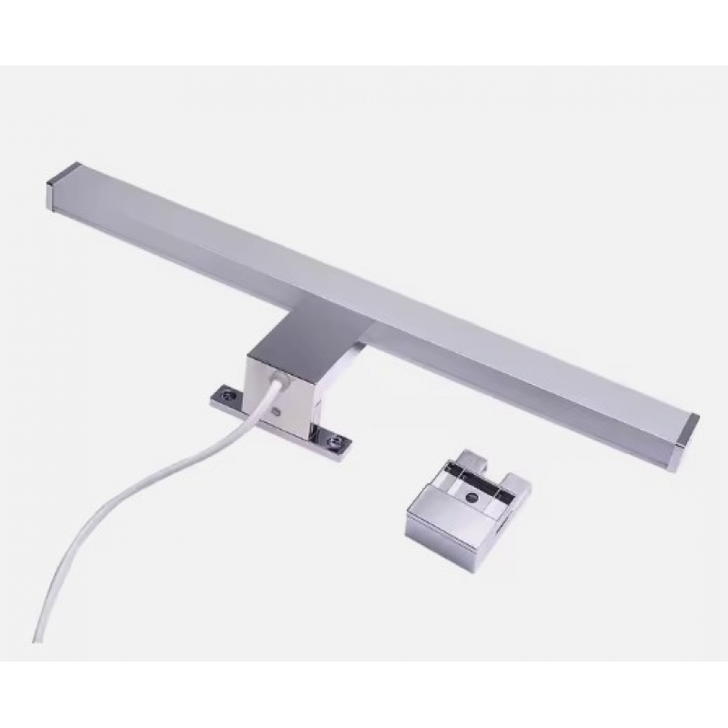 SE-NK-40 MULAN WALL LAMP NICKEL 40CM 3CCT 8W WITH MEMORY IP44 Δ2 SE-NK-40 MULAN WALL LAMP NICKEL 40CM 3CCT 8W WITH MEMORY IP44 Δ2