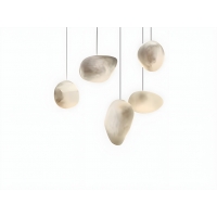 SE21-MB-230  CICLO MARBLE PENDANT 23*15*15cm G9 220V IP20 2YEARS WARRANTY