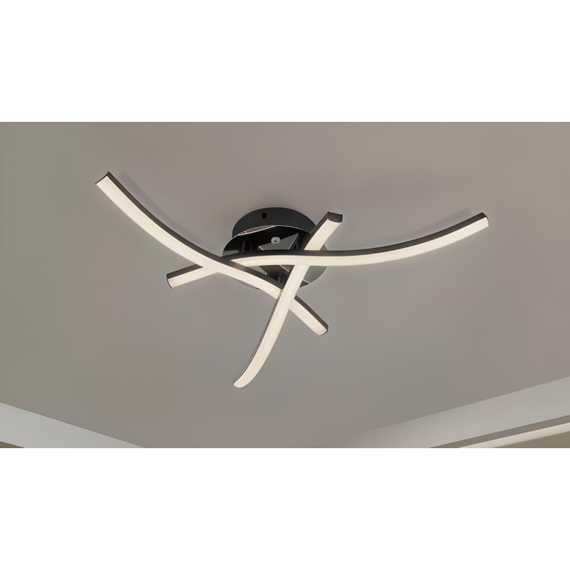 SE LED 46 ALORA BLACK CEILING 46x46x8cm 24W 3CCT WITH MEMORY IP20 2 YEARS WARRANTY E3 SE LED 46 ALORA BLACK CEILING 46x46x8cm 24W 3CCT WITH MEMORY IP20 2 YEARS WARRANTY E3