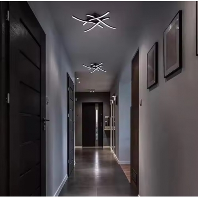SE LED 45 COSIMA BLACK 45x45x8cm 32W  3CCT WITH MEMORY IP20 2 YEARS WARRANTY E3