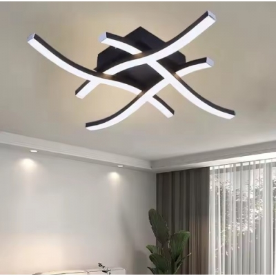 SE LED 45 COSIMA BLACK 45x45x8cm 32W  3CCT WITH MEMORY IP20 2 YEARS WARRANTY E3