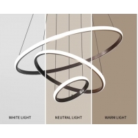 SE LED 60 DAMITA BLACK PENDANT 60-40-20x100cm 57W 3CCT WITH MEMORY IP20 2 YEARS WARRANTY A1 SE LED 60 DAMITA BLACK PENDANT 60-40-20x100cm 57W 3CCT WITH MEMORY IP20 2 YEARS WARRANTY A1