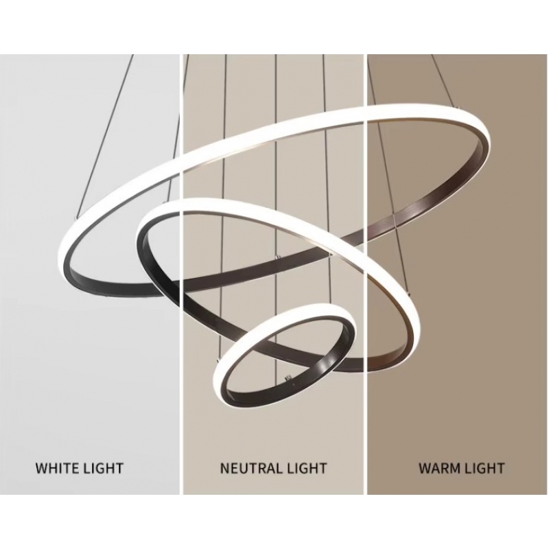 SE LED 60 DAMITA BLACK PENDANT 60-40-20x100cm 57W 3CCT WITH MEMORY IP20 2 YEARS WARRANTY A1 SE LED 60 DAMITA BLACK PENDANT 60-40-20x100cm 57W 3CCT WITH MEMORY IP20 2 YEARS WARRANTY A1