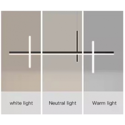 SE LED 27 BEATRICE BLACK PENDANT 100x6x13cm 27W IP20  3CCT WITH MEMORY 2 YEARS WARRANTY Α1