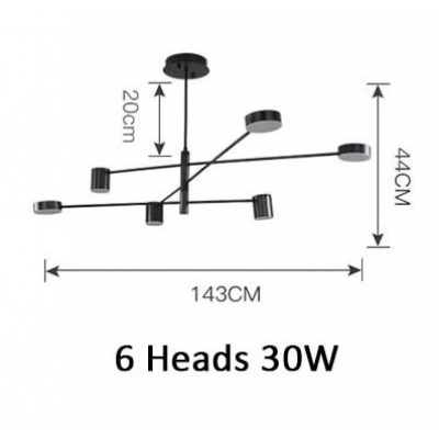 SE LED 30 PIEDRA BLACK  PENDANT 85x80cm 30W IP20  3CCT WITH MEMORY 2 YEARS WARRANTY Γ5