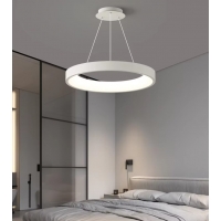 SE LED 32 KAITO WHITE  PENDANT 50x50x100cm 32W  3CCT WITH MEMORY IP20 2 YEARS WARRANTY