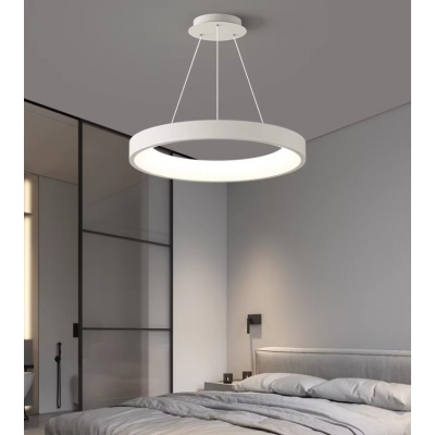 SE LED 32 KAITO WHITE  PENDANT 50x50x100cm 32W  3CCT WITH MEMORY IP20 2 YEARS WARRANTY