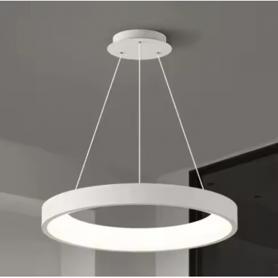 SE LED 32 KAITO WHITE  PENDANT 50x50x100cm 32W  3CCT WITH MEMORY IP20 2 YEARS WARRANTY