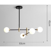 SE21-HA-4 HARUTO BLACK AND GOLD PENDANT OPAL 70x70x70 E27*4 MAX 60W IP20 2 YEARS WARRANTY SE21-HA-4 HARUTO BLACK AND GOLD PENDANT OPAL 70x70x70 E27*4 MAX 60W IP20 2 YEARS WARRANTY