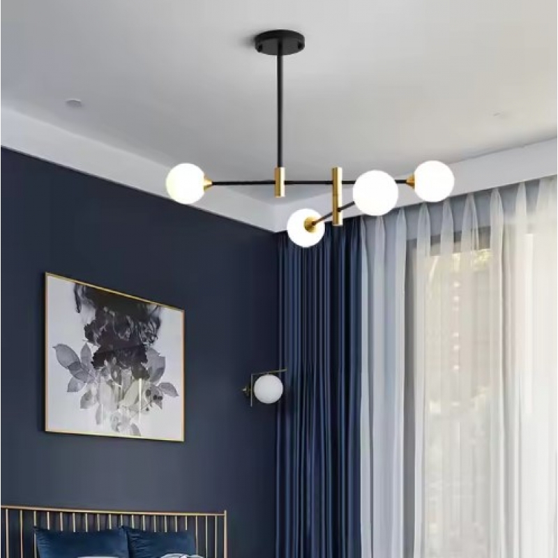 SE21-HA-4 HARUTO BLACK AND GOLD PENDANT OPAL 70x70x70 E27*4 MAX 60W IP20 2 YEARS WARRANTY SE21-HA-4 HARUTO BLACK AND GOLD PENDANT OPAL 70x70x70 E27*4 MAX 60W IP20 2 YEARS WARRANTY