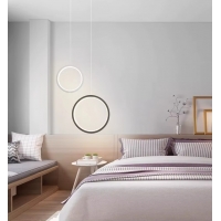 SE LED 16 AINA BLACK AND WHITE PENDANT 16+22x100cm 16W IP20 3CCT WITH MEMORY 2 YEARS WARRANTY SE LED 16 AINA BLACK AND WHITE PENDANT 16+22x100cm 16W IP20 3CCT WITH MEMORY 2 YEARS WARRANTY
