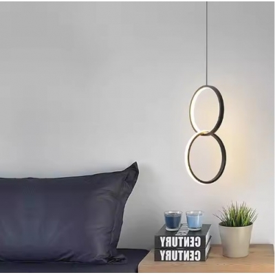 SE LED 20 AINA BLACK PENDANT 20x40x100cm 20W IP20  3CCT WITH MEMORY 2 YEARS WARRANTY A2