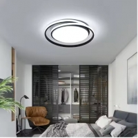 SE LED 48 AKIE BLACK CEILING 47x47x6cm  48W IP20  3CCT WITH MEMORY 2 YEARS WARRANTY Α1