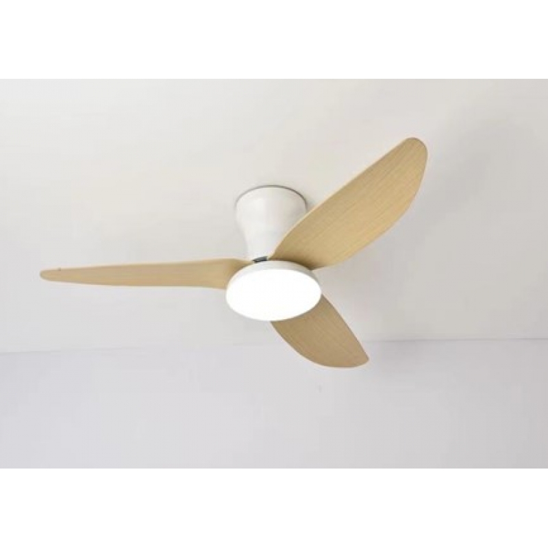 SE LED F100 WINDY WHITE-LIGHT BROWN FAN 30W SMART WITH CONTROL 100x100x50cm 3000k-6500k 85-265V