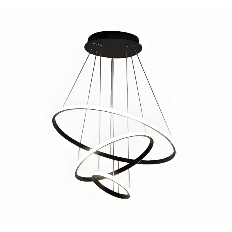 SE LED 80 STELINA PENDANT BLACK 80-60-40cm 84w  3CCT IP20 220V 2 YEARS WARRANTY A1
