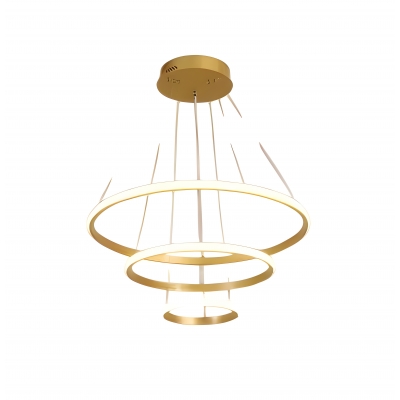 SE LED 80 STELINA PENDANT GOLD 80-60-40cm 84W  3CCT IP20 220V 2 YEARS WARRANTY A1