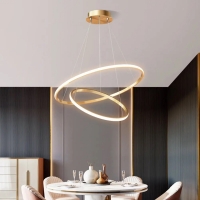 SE LED 60 STELINA PENDANT GOLD 60-40cm 47W  3CCT IP20 220V 2 YEARS WARRANTY A1