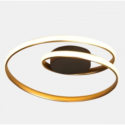 SE LED 50 LICI CEILING GOLD 38W  3CCT 50x9cm IP20 220V 2 YEARS WARRANTY Α1