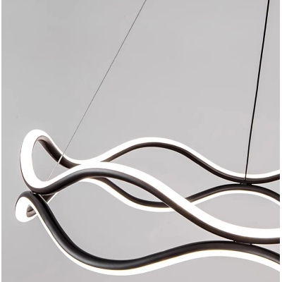 SE LED 60 ABER PENDANT BLACK 62W  3CCT 60x100cm IP20 220V 2 YEARS WARRANTY A3