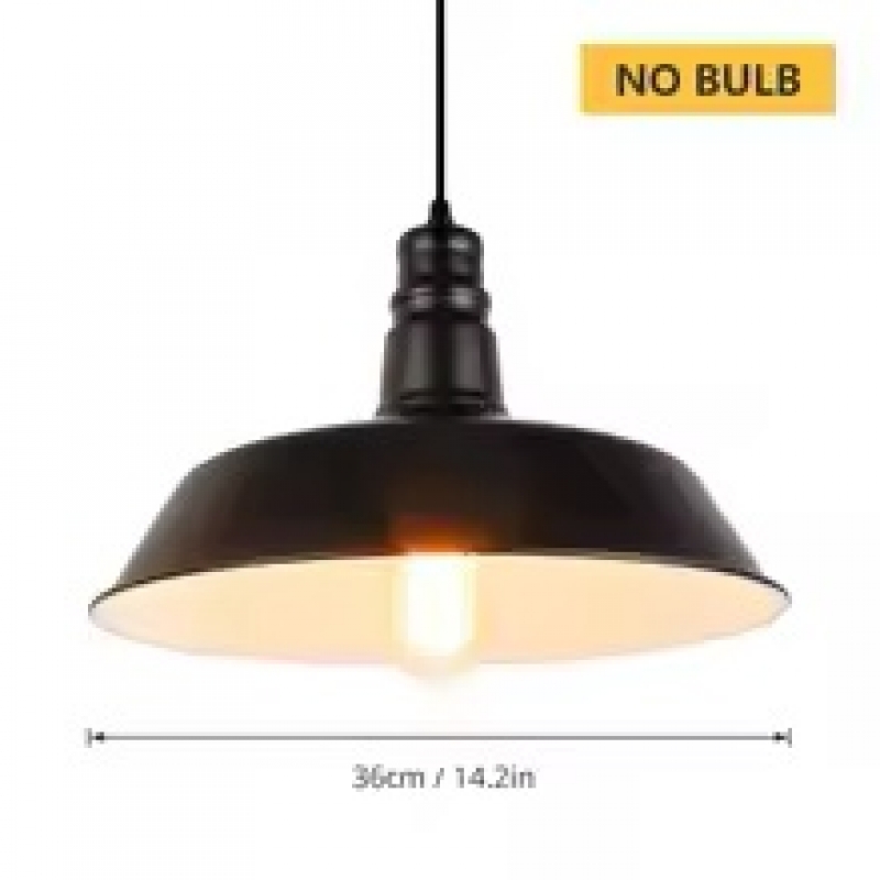 SE21-BL-35 SPACE PENDANT LAMP BLACK E27 35x100cm IP20 220V 2 YEARS WARRANTY Ε2