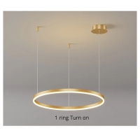 SE LED 60 KANKO PENDANT GOLD 28W 3CCT 60x100cm IP20 2YEARS WARRANTY A2