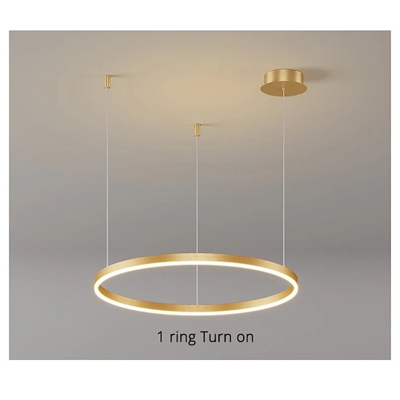 SE LED 60 KANKO PENDANT GOLD 28W 3CCT 60x100cm IP20 2YEARS WARRANTY A2