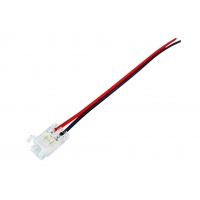 SE21-CP-LST CONNECTOR POWER FOR LED STRIPS 10MM WITH CABLE 15CM