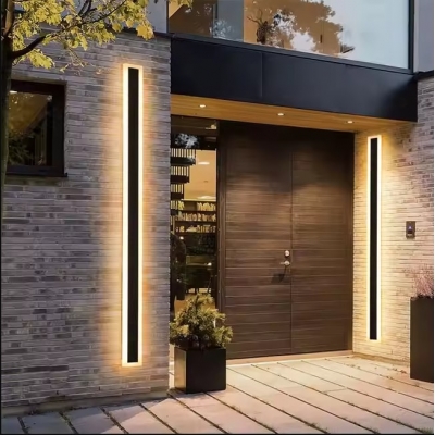 SE LED 100 AXIS OUTDOOR WALL LAMP 30W BLACK 3000K L 1000mm