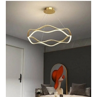 SE LED 60 ABER PENDANT GOLD 62W  3CCT 60x100cm IP20 220V 2 YEARS WARRANTY
