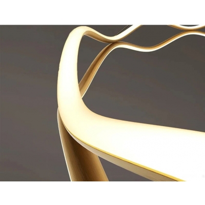 SE LED 60 ABER PENDANT GOLD 62W  3CCT 60x100cm IP20 220V 2 YEARS WARRANTY