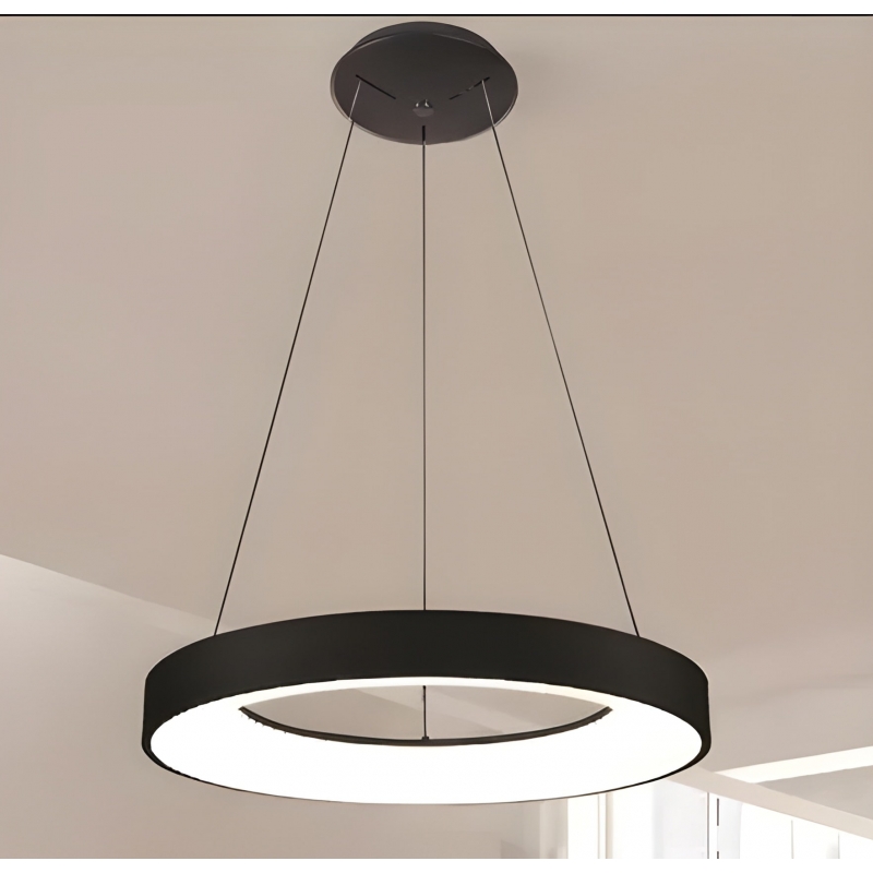 SE LED 32 KAITO BLACK PENDANT 50x50x100cm 32W  3CCT WITH MEMORY IP20 2 YEARS WARRANTY A1