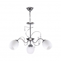 KQ 2221/3 FERROW PENDANT CHROME-OPAL GLASS Ζ3