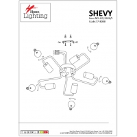 KQ 2626/5 SHEVY CEILING LAMP Δ3 KQ 2626/5 SHEVY CEILING LAMP Δ3